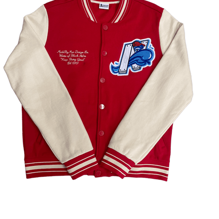 Be Like Water Letterman 1/1 - The Design CompanyJacketMade By MavThe Design Company