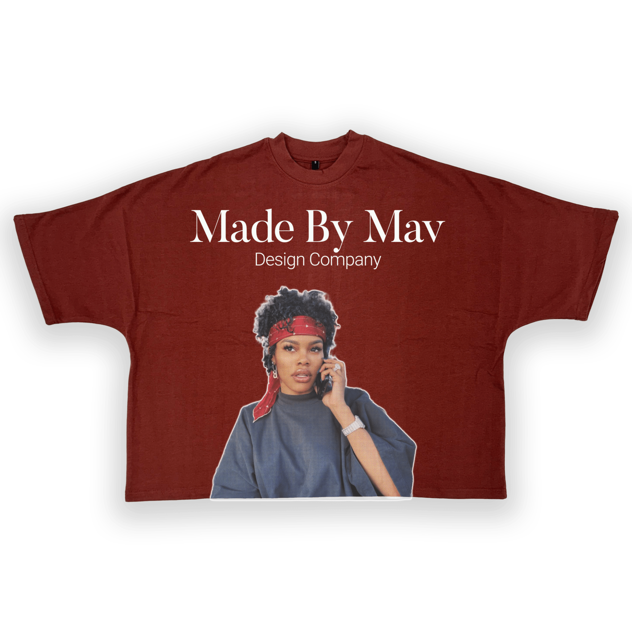 Exclusive Made By Mav Teyana Taylor Vintage 2 Panel Tee Shirt - The Design CompanyThe Design CompanyThe Design Company