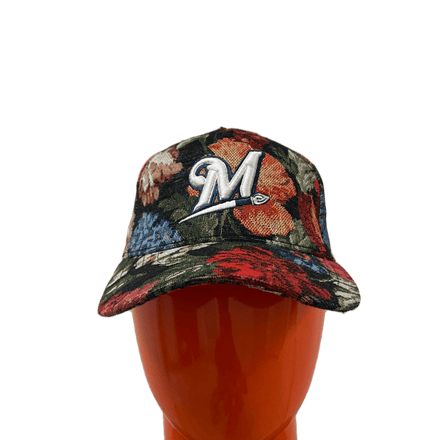 Red Rose Floral Tapestry M - Logo Cap - The Design CompanyThe Design CompanyThe Design Company